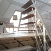 «Visualisierung / Rendering Innenraum» de 3D-Artifex UG & Co.