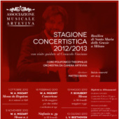 «Arteviva Concert Season 2012/2013» de Maurizio Piacenza