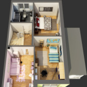 «3D Grundriss / Grundrissaufbereitung» de 3D-Artifex UG & Co.