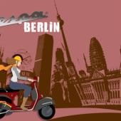 „Ich VESPA Berlin“ von Kenneth Shinabery