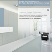 „Webdesign Homepage Zahnarztpraxis“ von ronald wissler | visuelle kommunikation