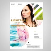 «Plakat Lichtform Studios» de Mediendesign Mai