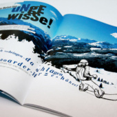 “Editorial Design »lines — the boardmagazine«” from René Bauer