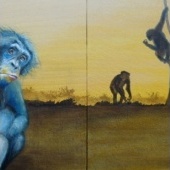 «Bilderbuch über einen Bonobo» de Sabine Koschier