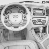 „3D Modeling Car Interior“ von Daniel Brok