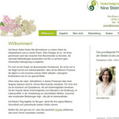 „Webdesign | Naturheilpraxis Nina Stalmann“ von Susanne Sachers