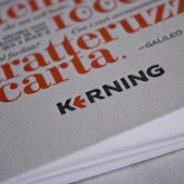 “Kerning 2013” from Maurizio Piacenza