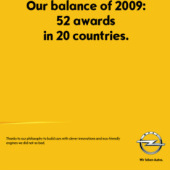 „Opel Imagekampagne „Auszeichnungen““ von Marcus Lind