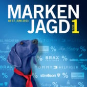 „SALE 2013 „Kampagne mit dem Blauen Jagdhund“ von Carsten Heine