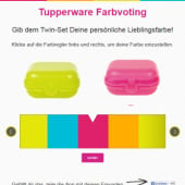 «Tupperware Farbvoting Facebook App» de Florian Herzog