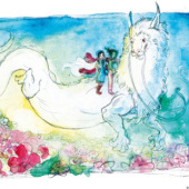 “Buchillustration „Die Unendliche Geschichte“” from Lara Wertenbruch