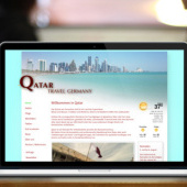 „Qatar Travel Germany“ von Paul Schmuck Web Development