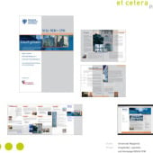 «Folder, Leporello und Homepage für REM & CPM» de et cetera pp