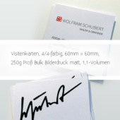 «Visitenkarten» de Alleygraph