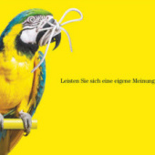 „Papagei für die WOZ Die Wochenzeitung“ von Karsten Meißner
