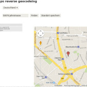 “Google Maps reverse geocoding” from Chi Hoang