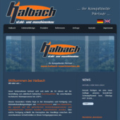 „Homepage: Halbach Stahl- und Maschinenbau“ von Gudrun Schoop