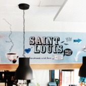 „Saint Louis – Wandgestaltung“ von Julia Diederich