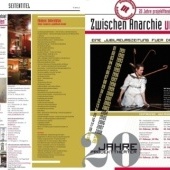„Festzeitung „20 Jahre Projekttheater Dresden““ von Gabi Schluttig