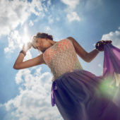 „Shooting für Sedcard“ von Angela Aicher