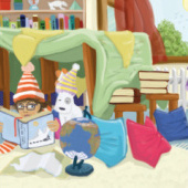 «children’s book artwork» de Sebastian Pripad