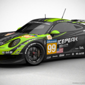 «Porsche 911 RSR Livery Design» de Pixelthirteen