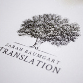 “Branding für Sarah Baumgart Translation” from Judith Bortz