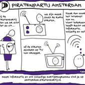 «Pirate Party Amsterdam» de Myra Beckers
