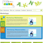 “Design Webseite „Arbeitskreis Neue Medien“” from Bettina Hamann