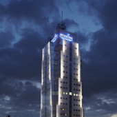 „Fassadenbeleuchtung Schouten Toren (NL)“ von MAASS-Licht Lichtplanung