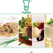“Kundenportfolio: HaWe” from plan B Werbeagentur