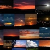 „NATUR-IMPRESSIONEN – Sonnenuntergänge, Wolken…“ von Michael Ortwin Schwartz / MSO