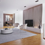 «Penthouse-Wohnung Visualisierung» de Render Vision