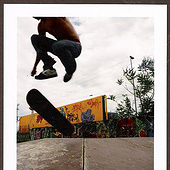 „Skateboarder“ von Pollygraphy