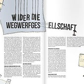 „null22eins Magazin, Editorial und Illustration“ von Kirsten Piepenbring