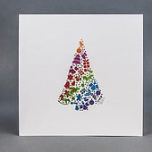 „Weihnachtskarte aus Kraftpapier“ von rausgebrannt e.U.