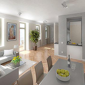 „Innenraumvisualisierung“ von Attila Farkas