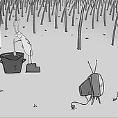 „The louse and the flea, 2D Animation/Kurzfilm“ von Bianca Meier