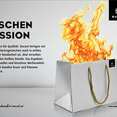 «Kampagnenentwicklung für Riedle Papiertaschen» de Peter Zimmer