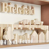 „Bielefeld – 404 not found“ von Sven Stornebel Designstudio