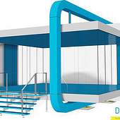 «Blue Cube» von Detail³