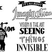 “All about imagination – Lettering” from JH-Designatelier.ch
