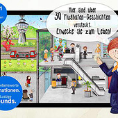 „Mein Flughafen Wunderwimmelbuch Kinderapp“ von Nicole Kristin Adler