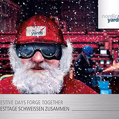 „Weihnachtskarte Nordic Yards“ von André Illing
