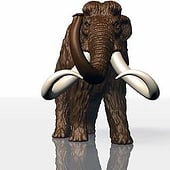 „Das virtuelle 4-Meter-Mammut in 3D“ von Martin Bremm