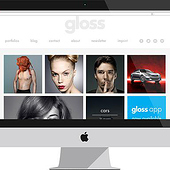 „Gloss Production Responsive Website“ von Jessie Fröde | Kommunikation