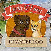 „Kinderbuch-Illustrationen | Lucky & Luna #2“ von Melanie Budinger