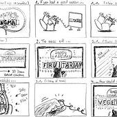 «Storyboard Reducetarian.com» de Robert Jung