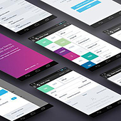 “Mobile App Design für stativate” from Nadine Mohr, Freelancer für UI, UX &…