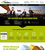 „Webdesign für eine Dachdeckerei aus Berlin“ von Prima Line Berlin